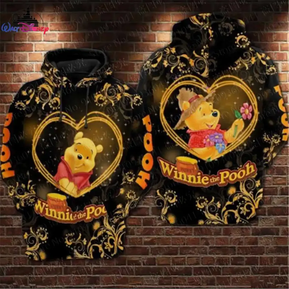 Disney Winnie the Pooh 3D Zip Hoodie