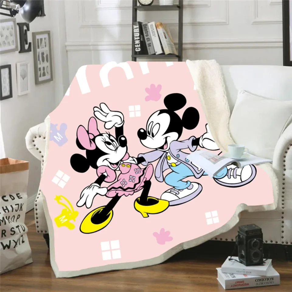 Disney Mickey Mouse 3D Fleece Blanke