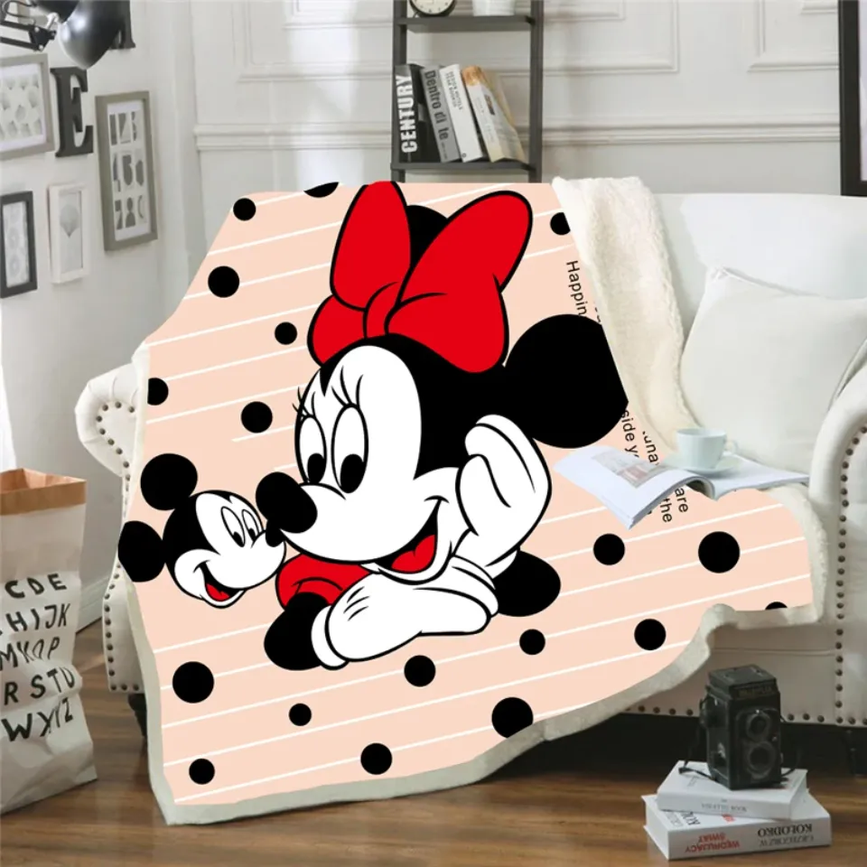 Disney Mickey Mouse 3D Fleece Blanke