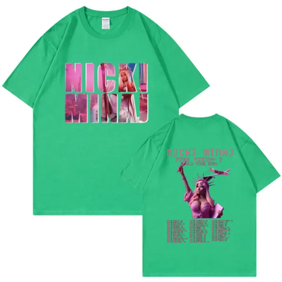 Queen of Rap Nicki Minaj Pink Friday 2 Concert Tour 2024 T-shirt