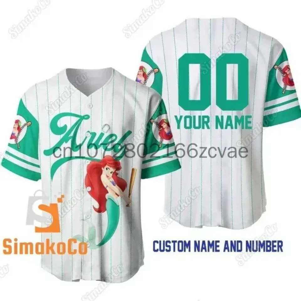 Disney Princess Tiana Baseball Jersey