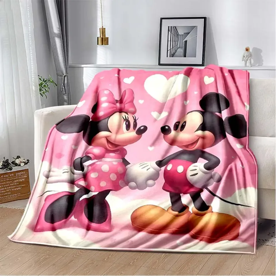 Disney Minnie Mickey  Fleece Blankets