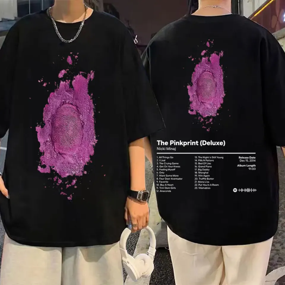 Singer Nicki Minaj Music Album Print T Shirt