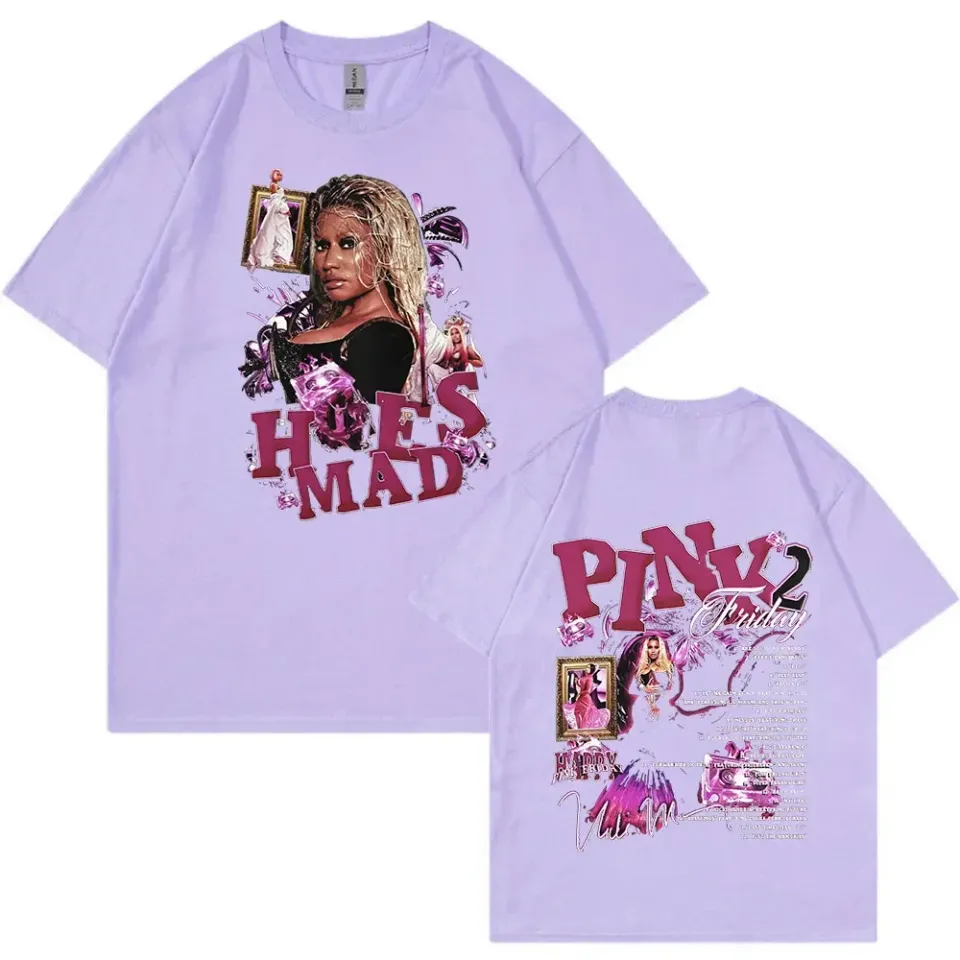 Rapper Nicki Minaj 2024 World Tour T Shirts