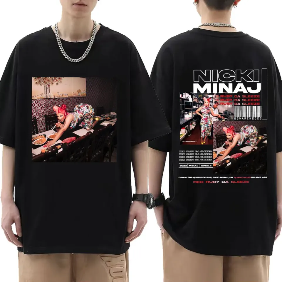Rapper Nicki Minaj Music Album Red Ruby Da Sleeze T Shirt