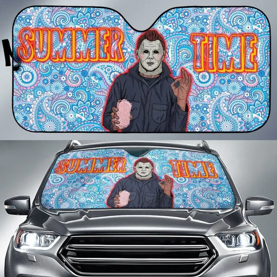 Halloween Gift 3D Cool Horror Movies Windshield