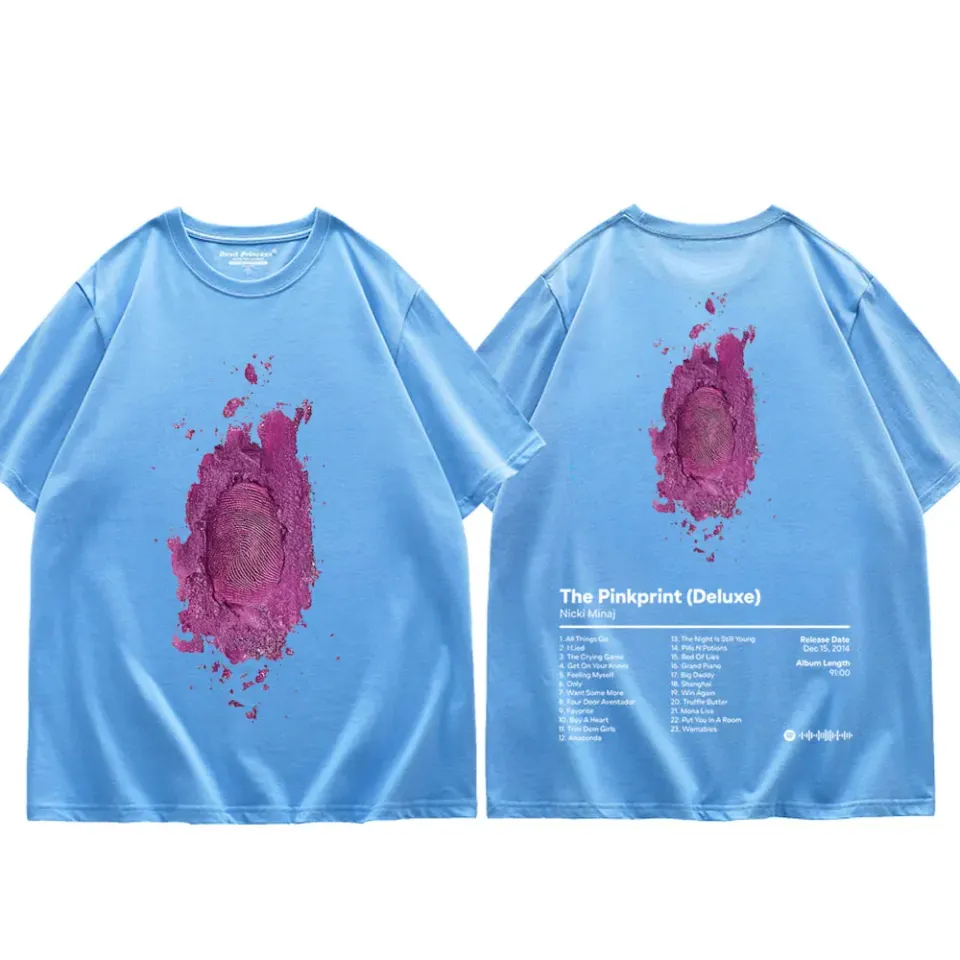 Singer Nicki Minaj Music Album Print T Shirt