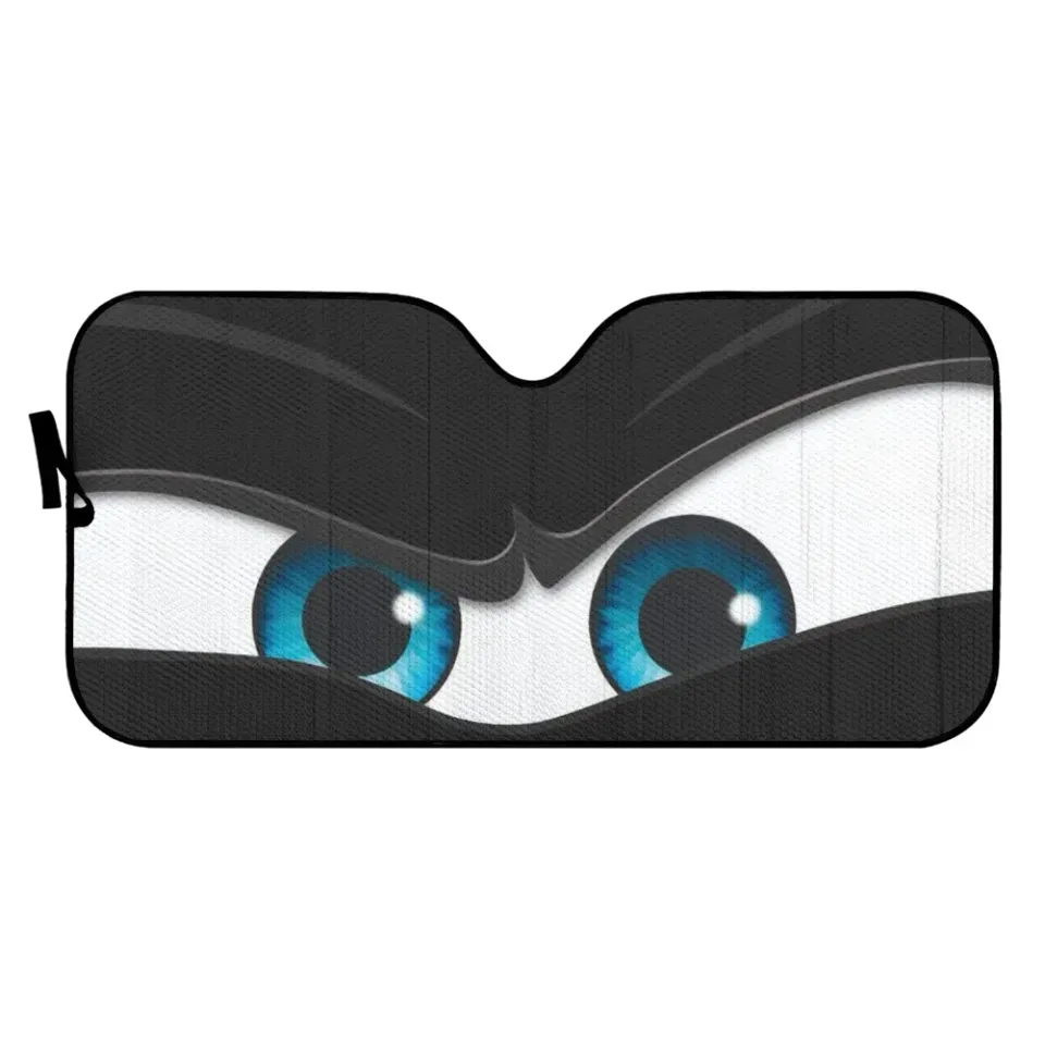 3D Cool Anger Eyes Printing Car Shades