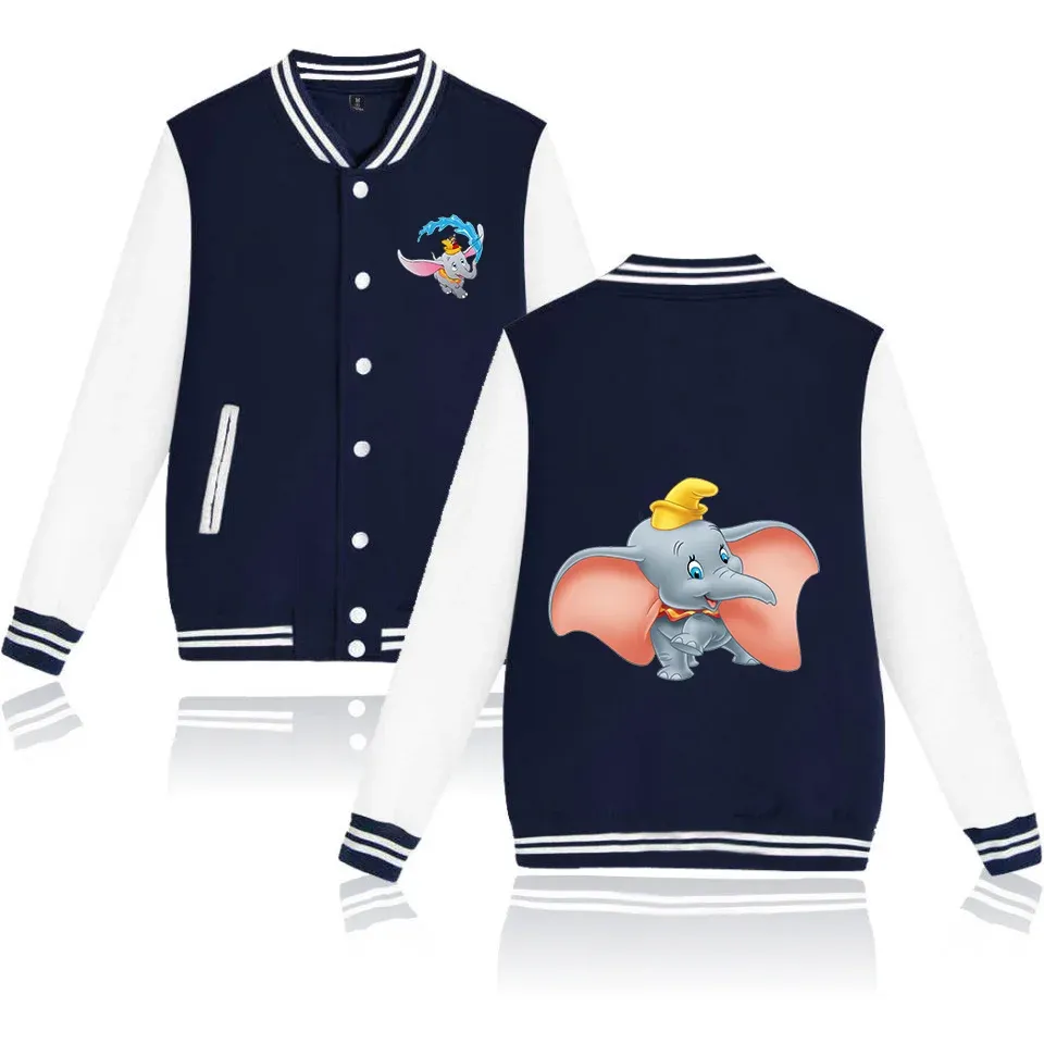Disney Dumbo Varsity Baseball Bomber Jacket
