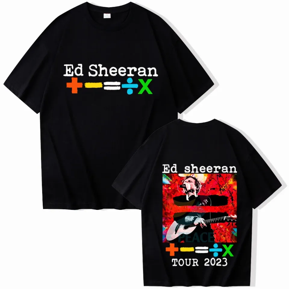 Tour 2023 Ed Shee Music T-Shirts Fashion