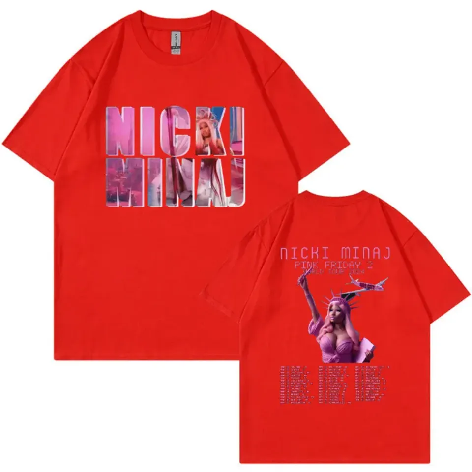 Queen of Rap Nicki Minaj Pink Friday 2 Concert Tour 2024 T-shirt