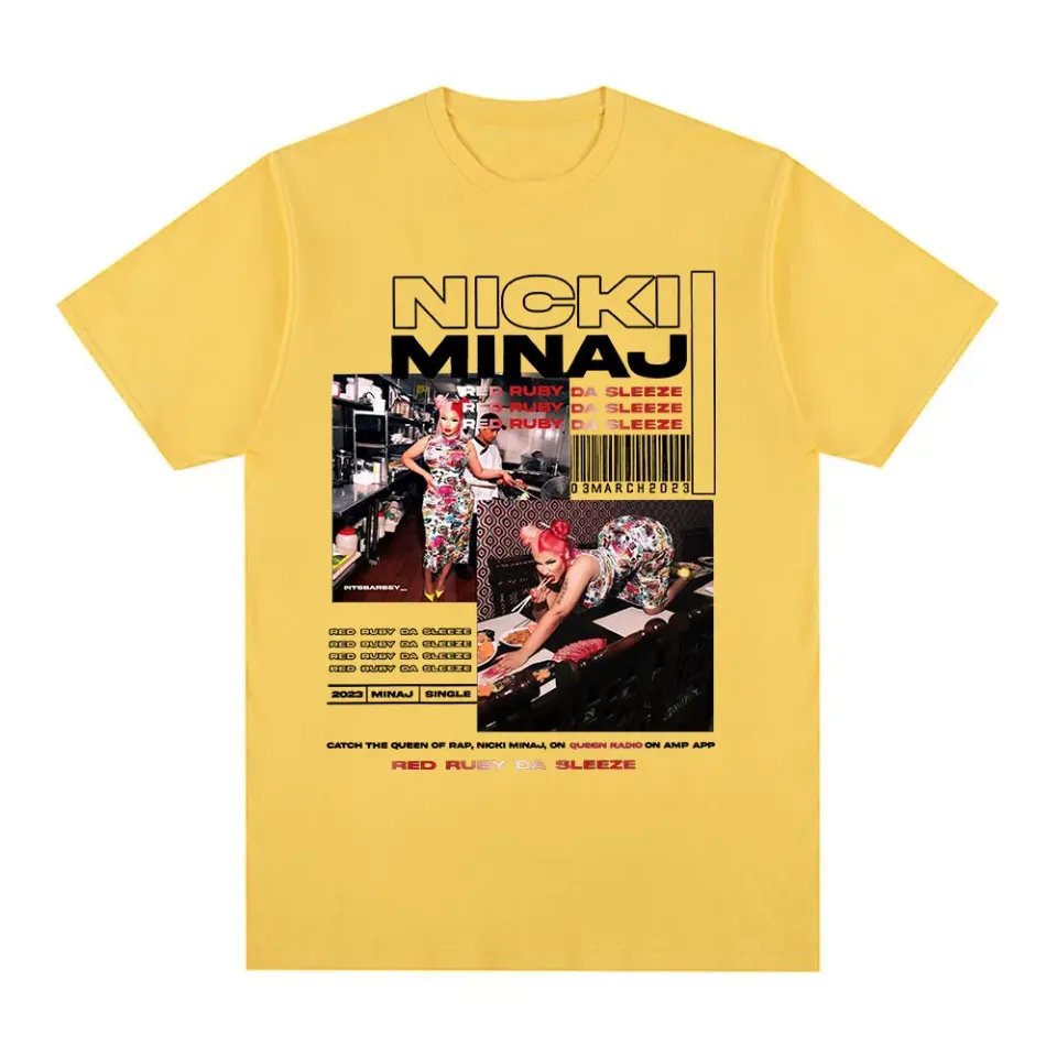 Nicki Minaj New Music Album Red Buby Da Sleeze T Shirt