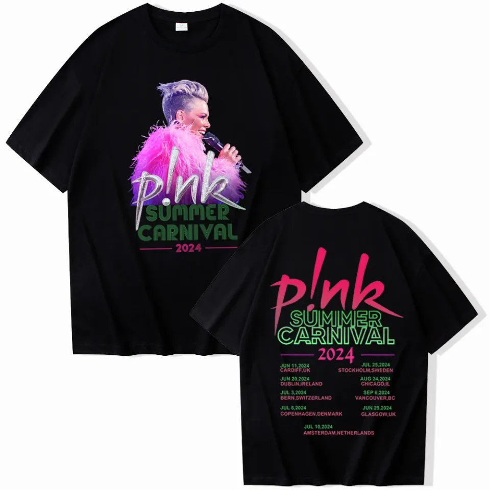 Pink Singer Summer Carnival 2024 Tour Shirt Concert 2024 P!nk Tee Shirt