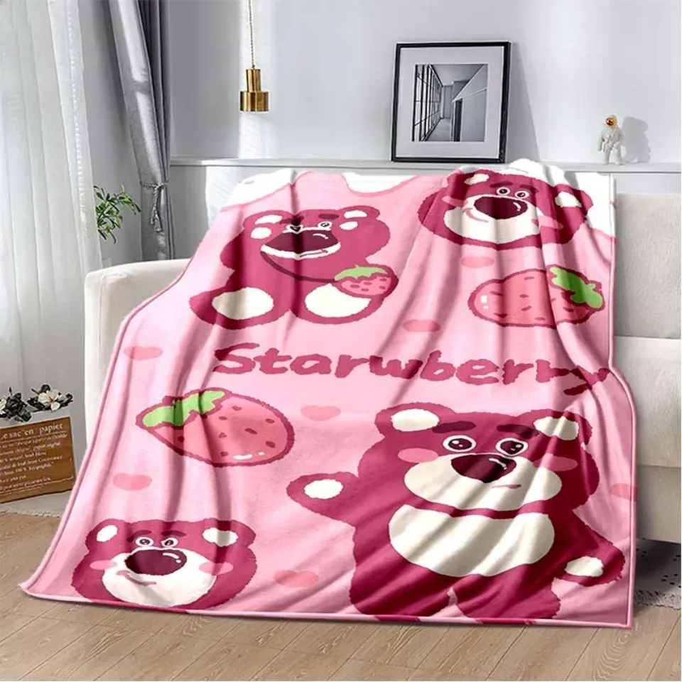 Warm Soft Disney Lotso Huggin Bear Custom Blanket