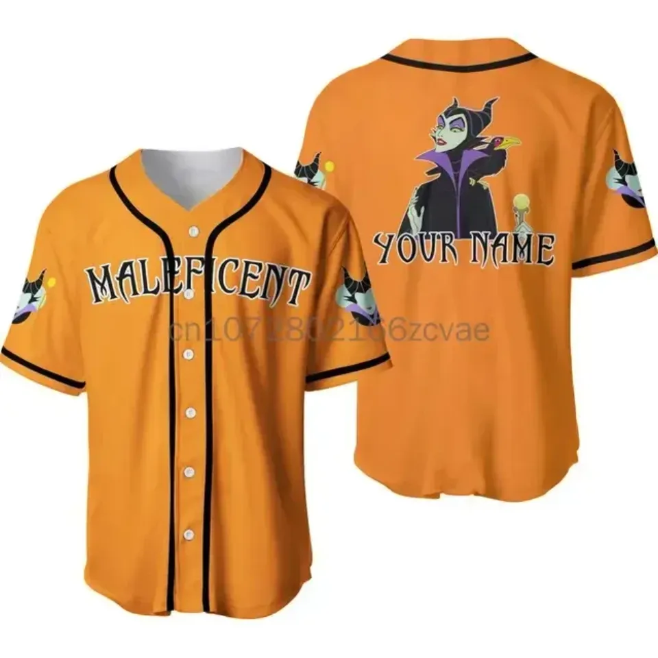 Disney Villain Maleficent Baseball Shirt