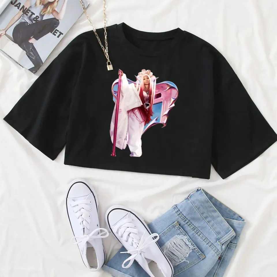 Pink Friday 2 Nicki Minaj Shirt Girls Crop Shirts Tops