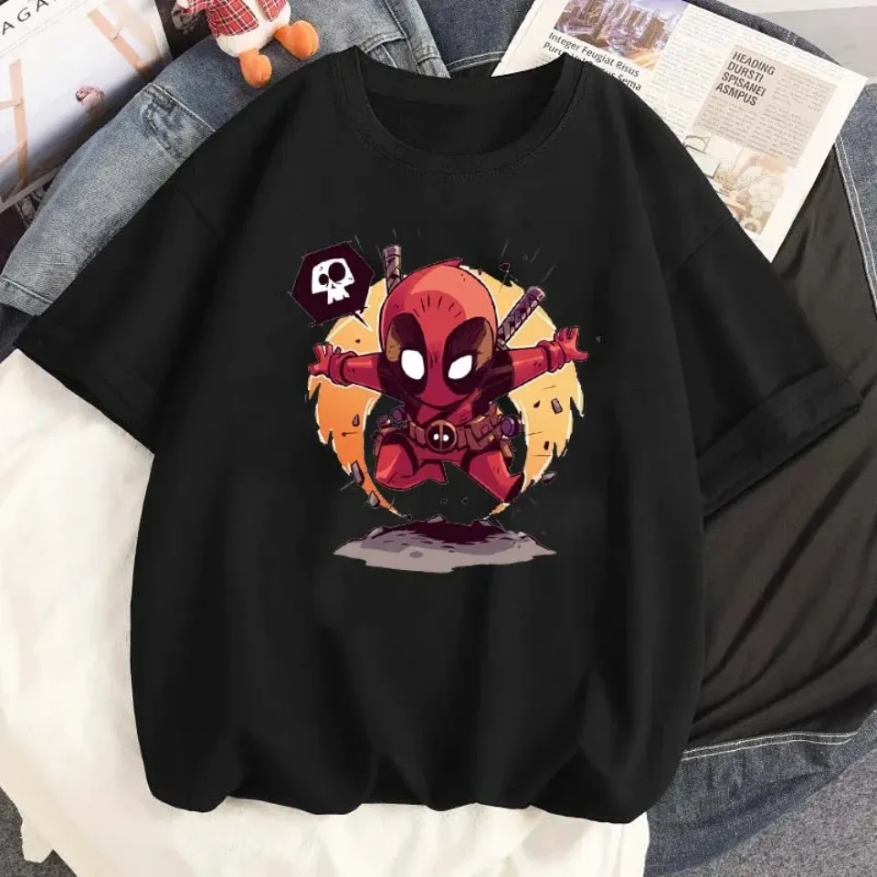 Disney Marvel Deadpool Graphic Printed T Shirt