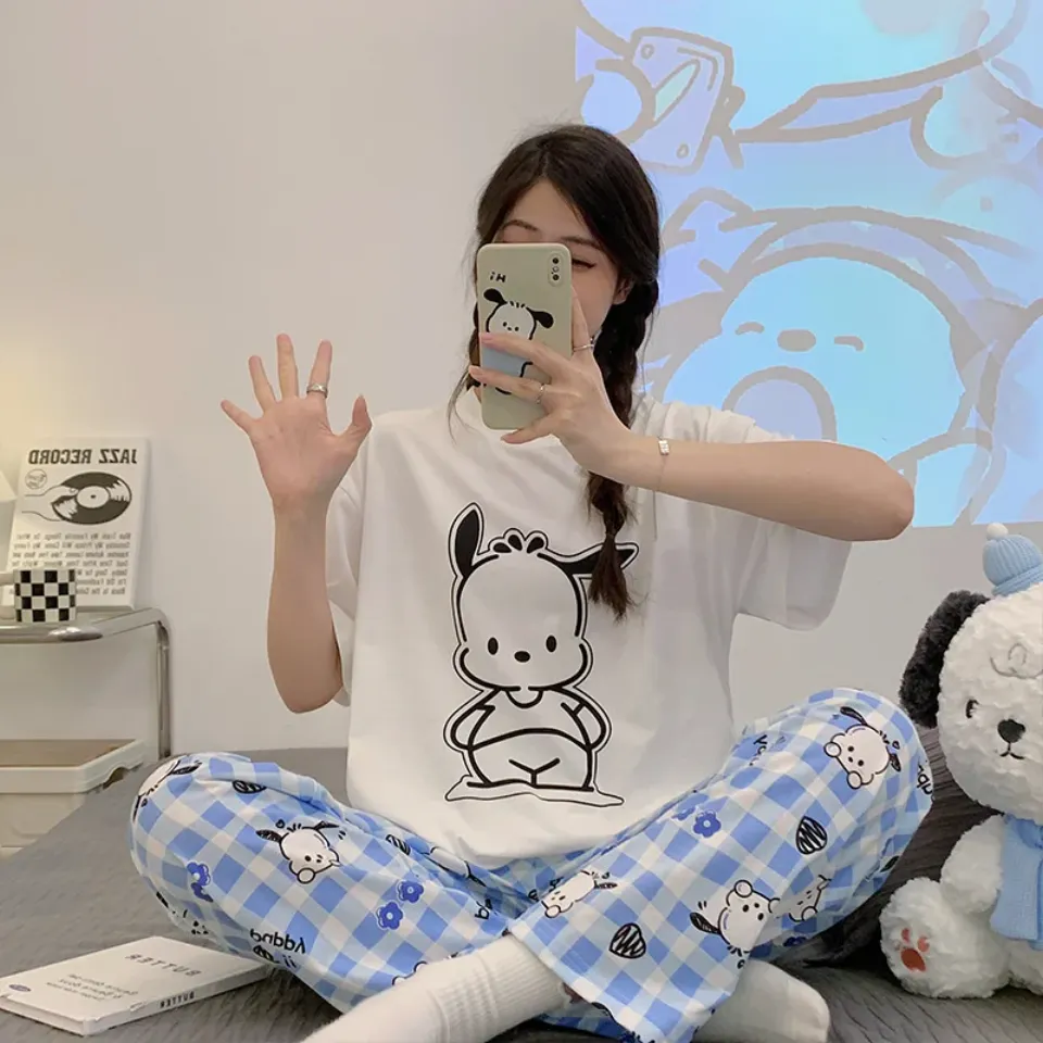 Cartoon Sanrio Hello Kitty Pajamas Sets