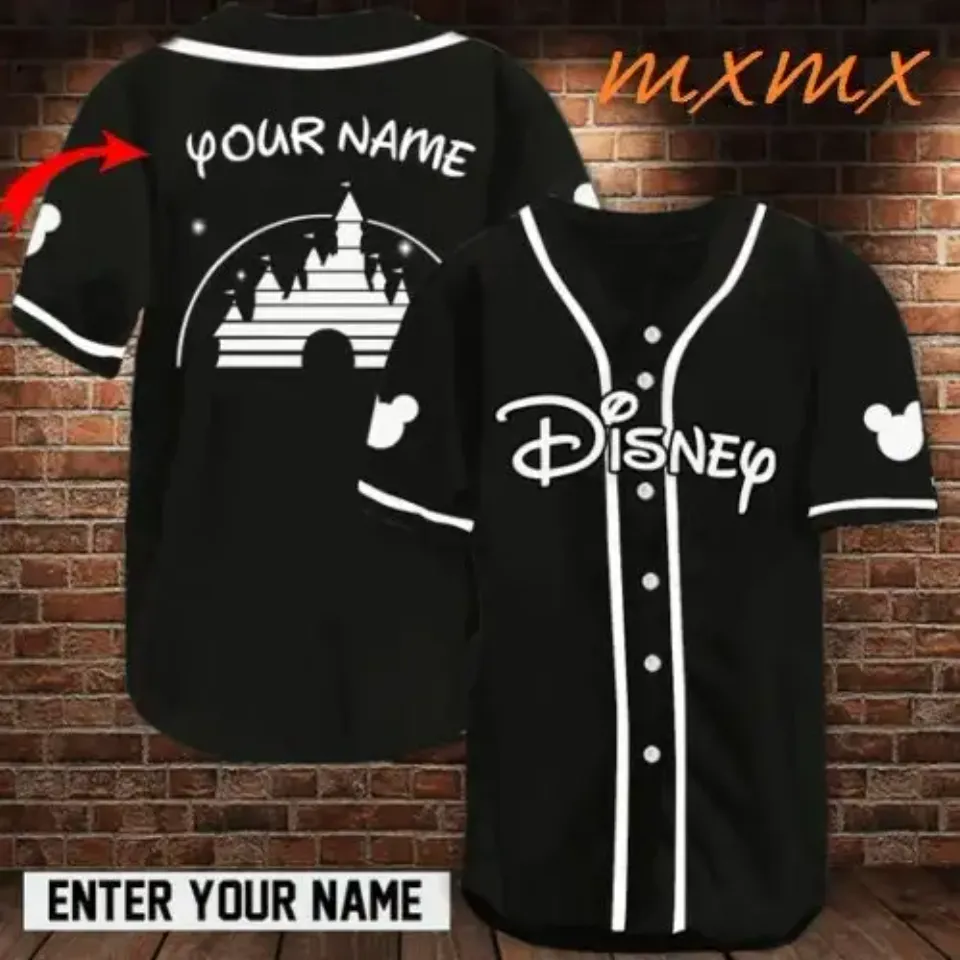 Disney Mickey baseball jersey