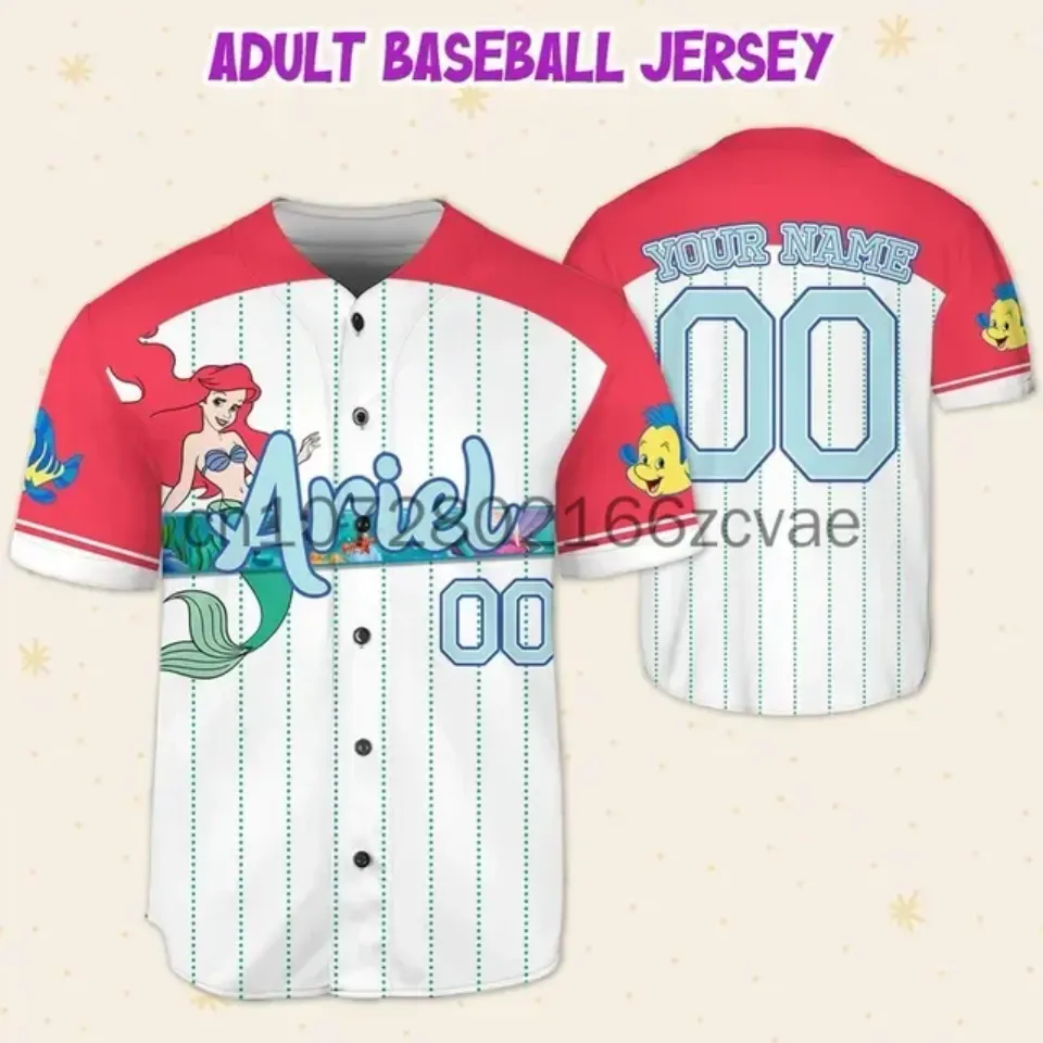 Disney Princess Tiana Baseball Jersey