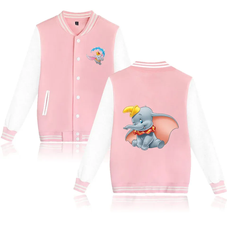 Disney Dumbo Varsity Baseball Bomber Jacket