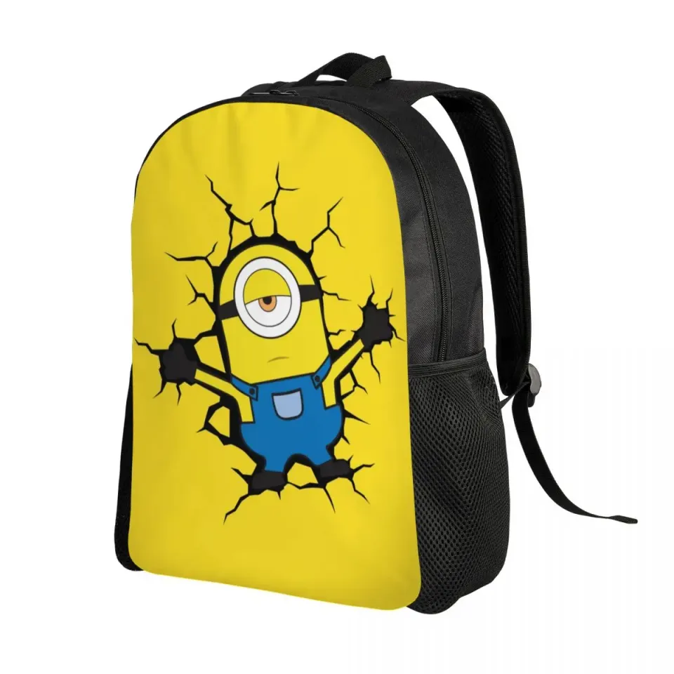 Minion Shool Backpack, Shoulder Bag, Minion Lover Gift, Back to School Gift