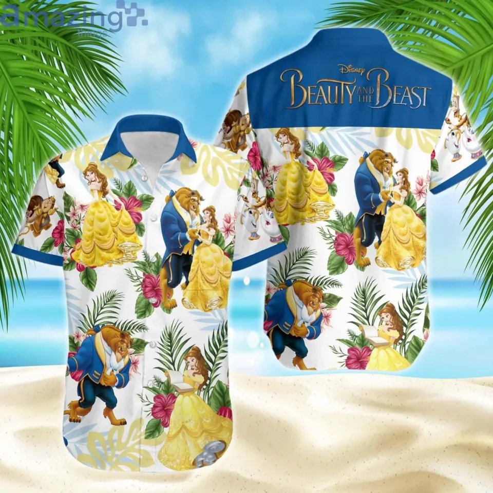 Disney Beauty and the Beast Hawaiian Shirts Disney Fashion Shirts