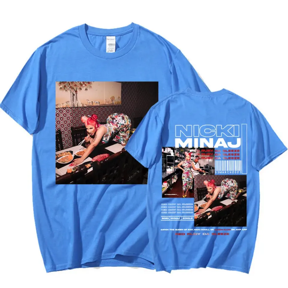 Rapper Nicki Minaj Music Album Red Ruby Da Sleeze T Shirt