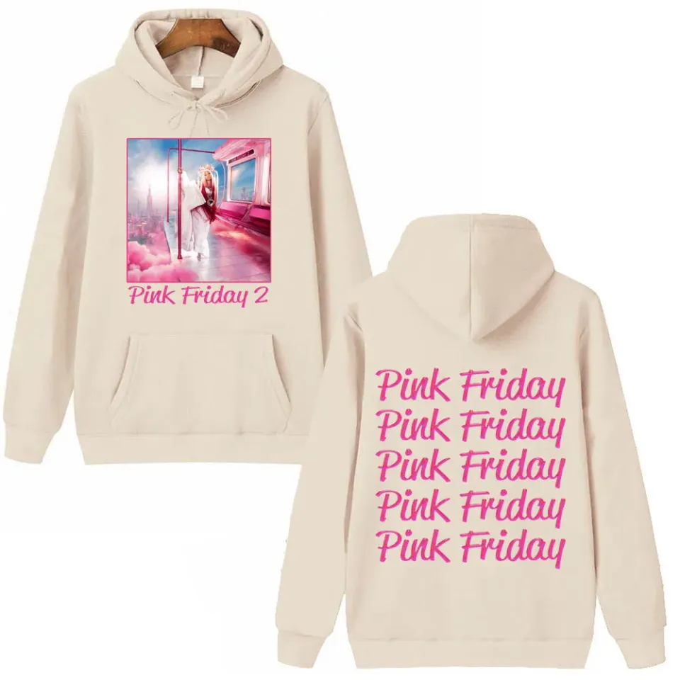 2024 Nicki Minaj Pink Friday Hoodie Music Fans