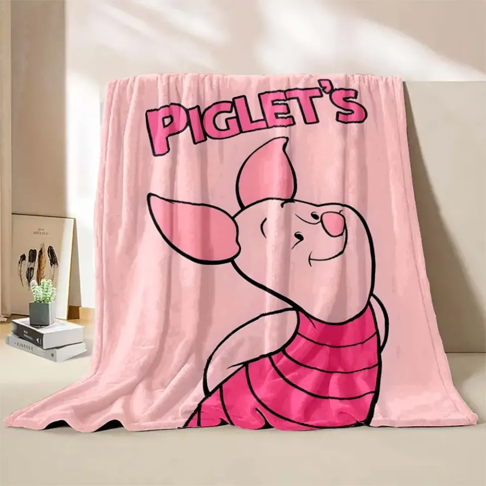 Disney Winnie The Pooh Piglet Print Blanket  Blanket