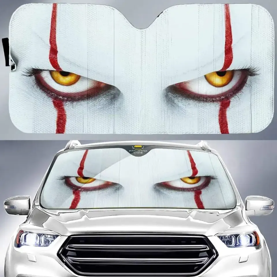 Halloween Gift 3D Cool Horror Movies Windshield