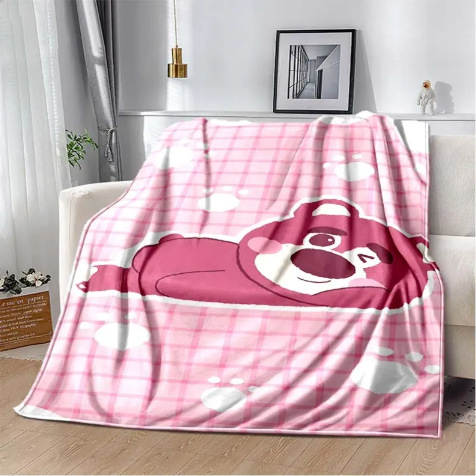 Warm Soft Disney Lotso Huggin Bear Custom Blanket