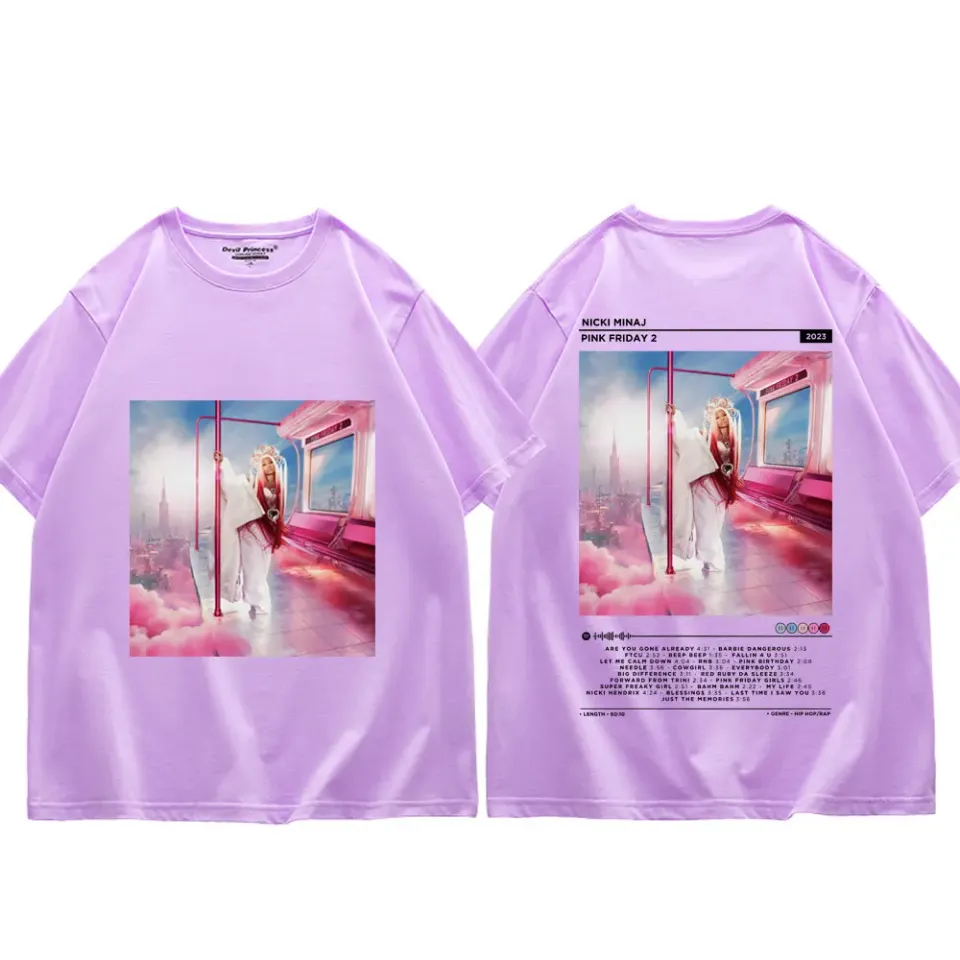 Rapper Nicki Minaj New Album Pink Friday 2 Graphic T Shirts