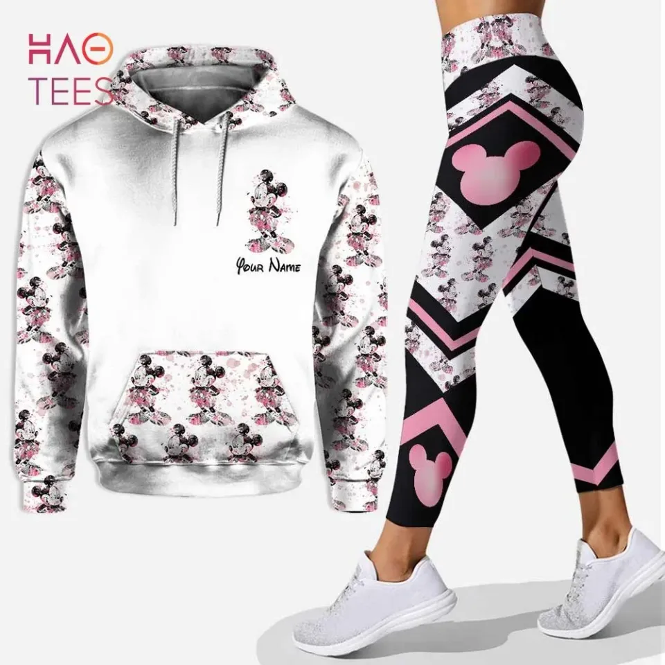 Disney Mickey Mouse 3D Hoodie Leggings Set