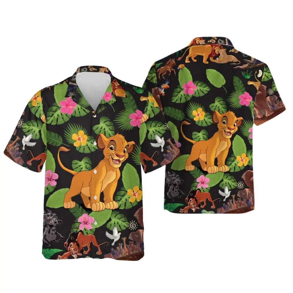 Disney The Lion King Simba Hawaiian Shirt