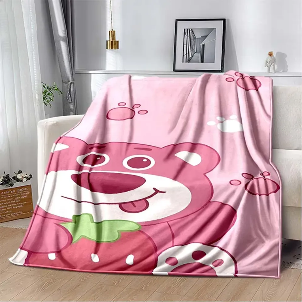 Warm Soft Disney Lotso Huggin Bear Custom Blanket