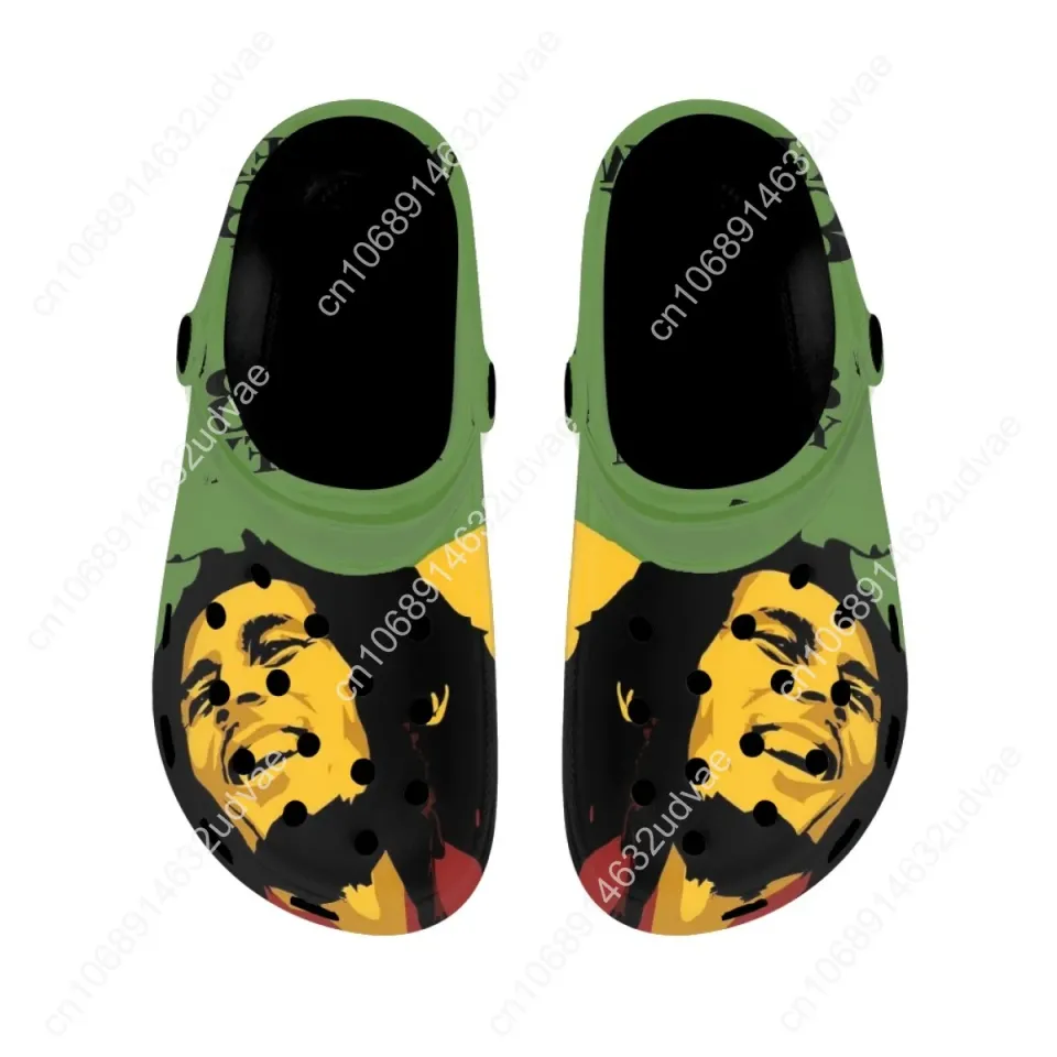 Rapper Bob Marley Clogs Shoes