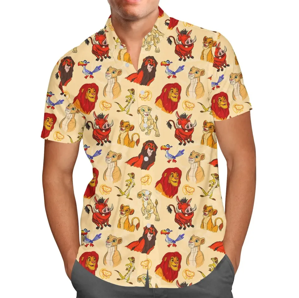 Disney The Lion King Simba Hawaiian Shirt