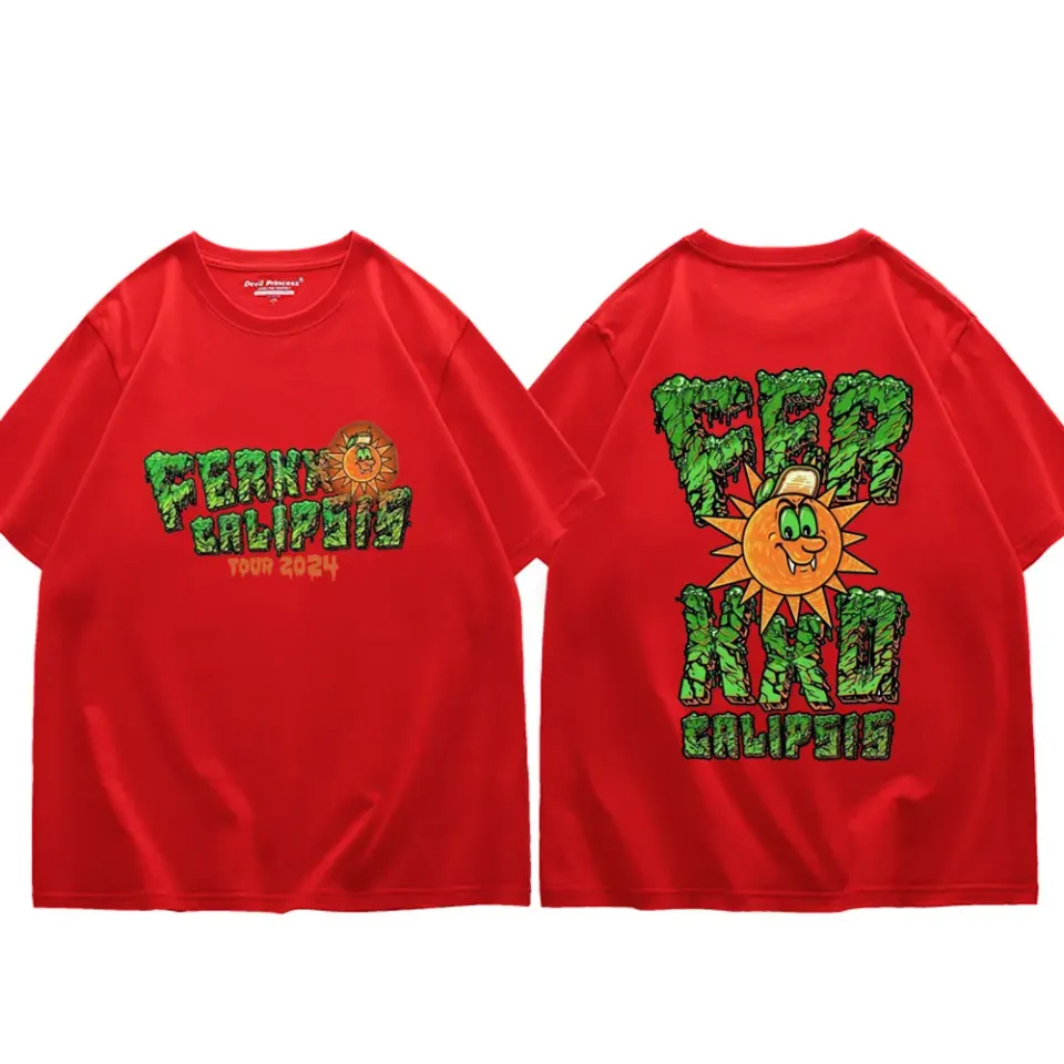Rapper Feid Music Album T-shirt Ferxxocalipsis World Tour 2024 T Shirts