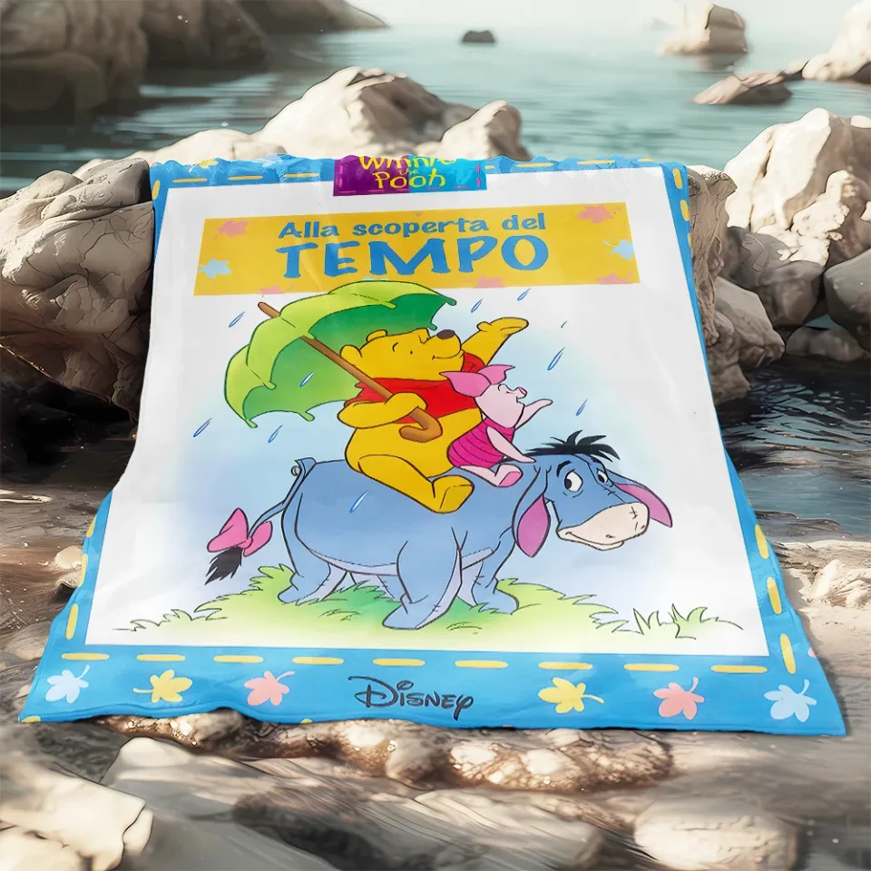 DisneyWinnie The Pooh Print Four Seasons Blanket