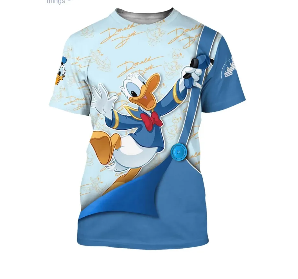 Donald Duck Disney Shirt, Disney 3D Printed Shirt