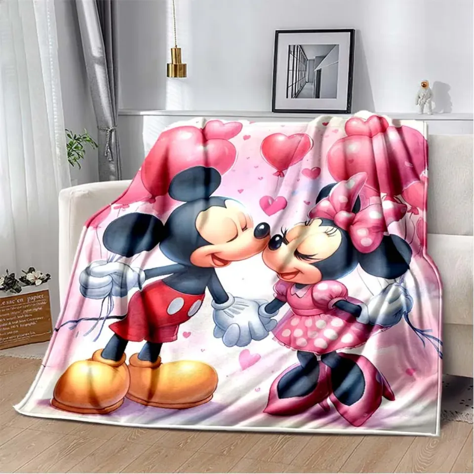 Disney Minnie Mickey  Fleece Blankets