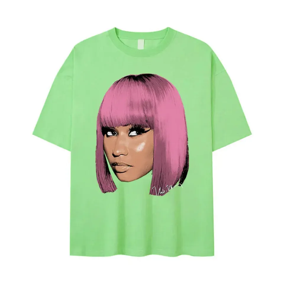 Rapper Nicki Minaj Print Graphic T Shirt