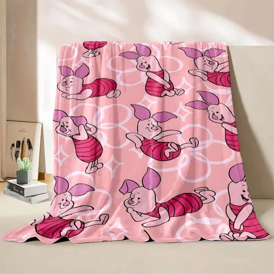 Disney Winnie The Pooh Piglet Print Blanket  Blanket