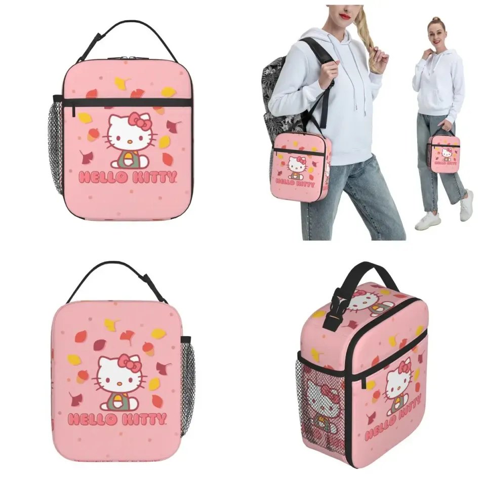 Sanrio Lunch Bags Hello Kitty Lunch Bags for Kids, Cute Lunch Bag