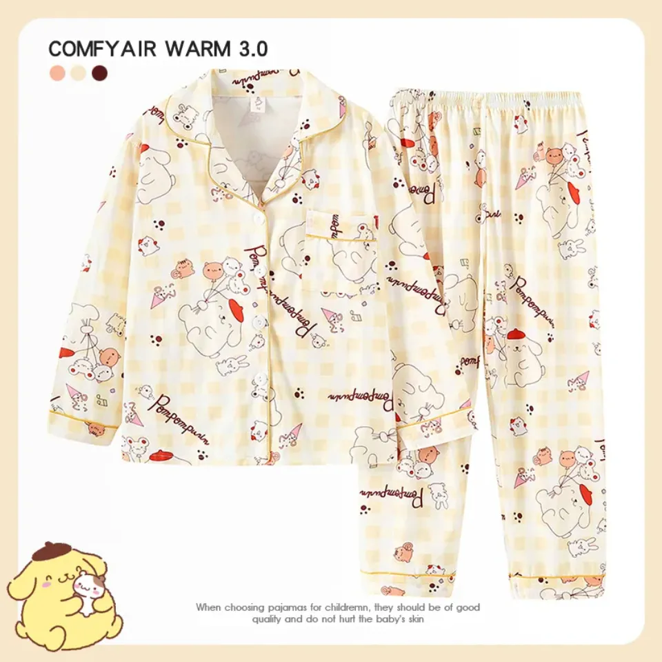 Sanrio Hello Kitty Children Pajamas Kawaii Pajama Sets