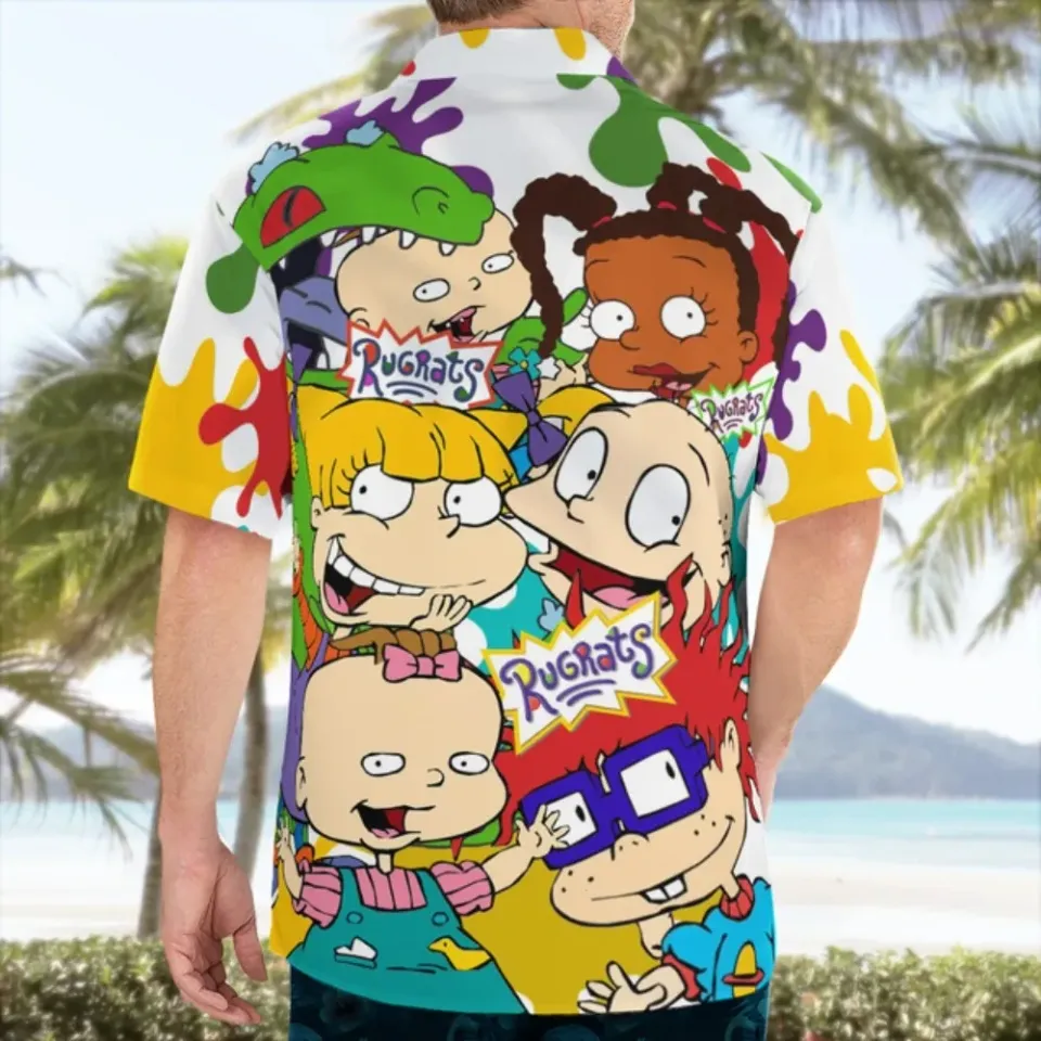 Funny Cartoon Flora Hawaiian Shirt