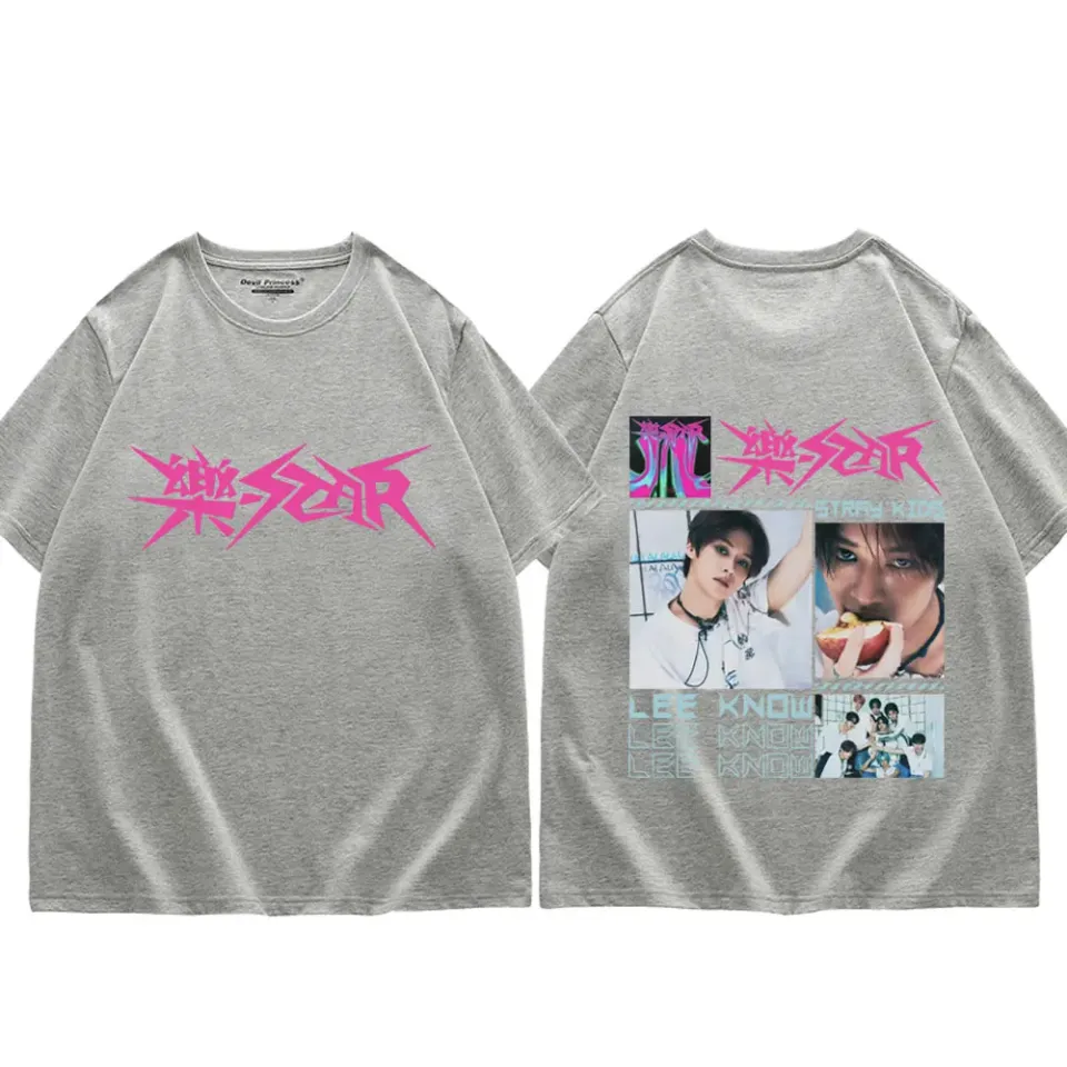 Kpop Stray Kids Album Rock Star Graphic T Shirts