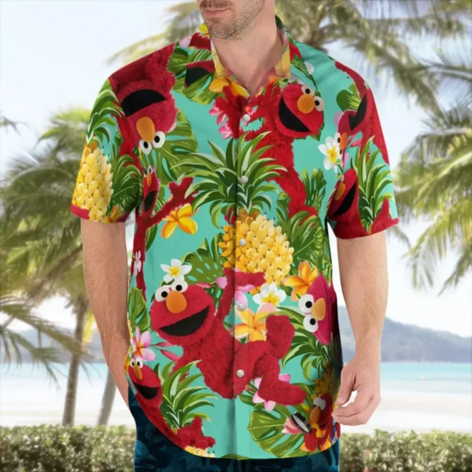 Funny Cartoon Flora Hawaiian Shirt