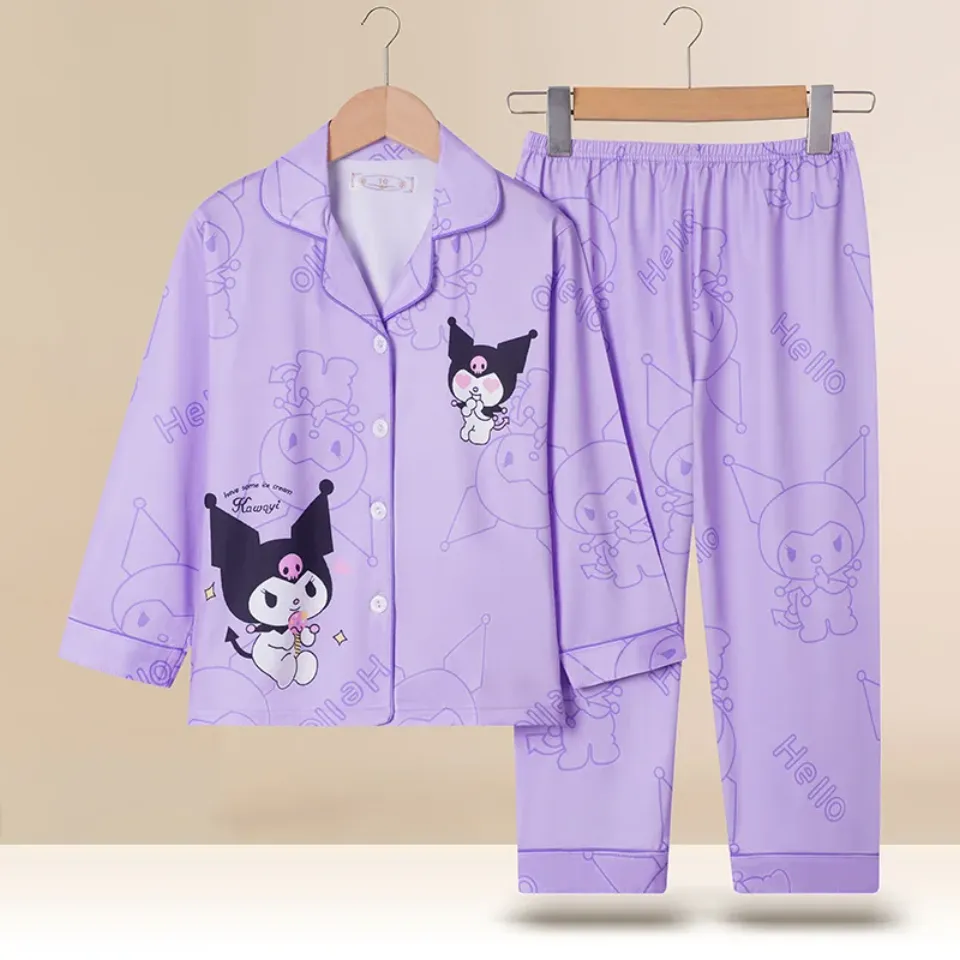 Autumn Sanrioed Children's Pajamas Sets
